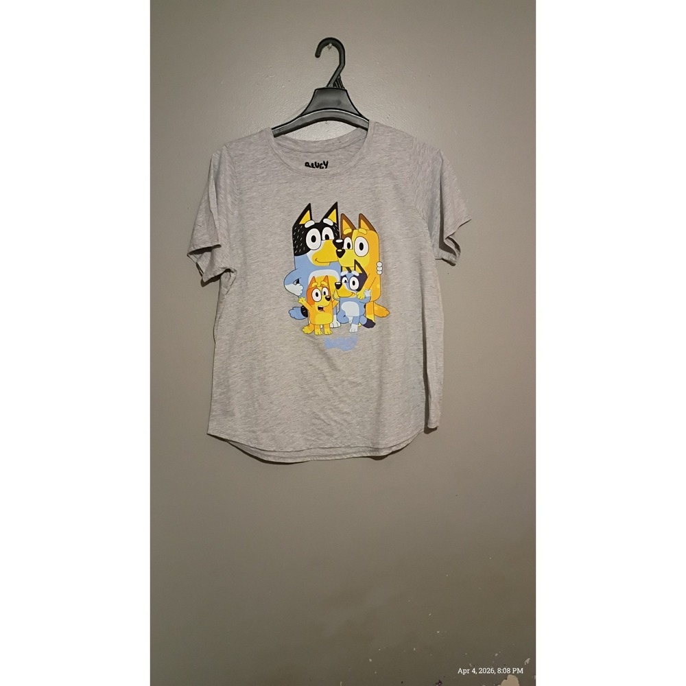 Bluey & Family Cartoon Women's T Shirt Sz. 0X *NWT*